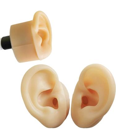 Medical Teaching Template Template Silicone Ear Template for Acupuncture - Size of Life Human Ear Model Lifeelike Artificial Ear Model - Buy Online on SooperMarket.com