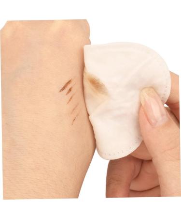 FRCOLOR 200 Pcs Disposable Makeup Sponges - Thick Cotton Cleaning Pads & Non-Woven Facial Accessories for Travel | Perfect Makeup Remover - Buy Online on SooperMarket.com