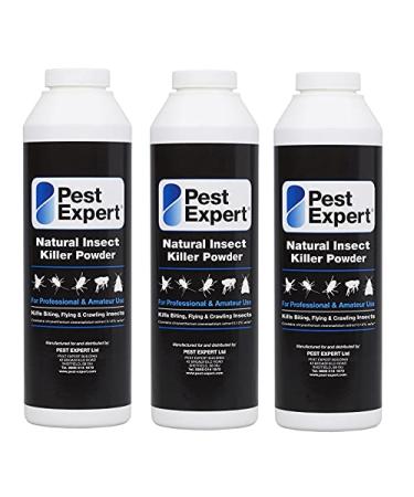 Pest Expert Natural Flea Killer Powder for Carpets & House (300g) 100% Natural & Pet Safe for Cats & Dogs - Professional Home Treatment
