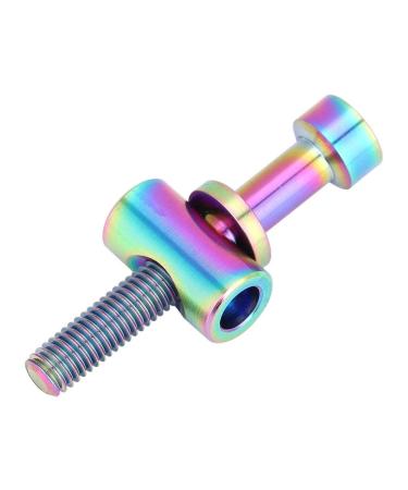 Titanium Alloy Bike Seatpost Screw, Seatpost Screw, Bike Seat Clamp, for DIY Replacement Parts(Symphony, M5x35)