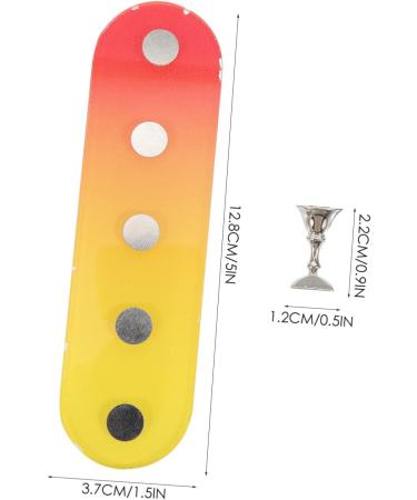 minkissy 3 Sets Nail Practice Holder Nail Art Practice Decorative Nail Racks Creative Nail Stands Nail Racks for Nail Art Magnetic Nail Display Nail Decor Bracket Plastic Strip - Buy Online on SooperMarket.com