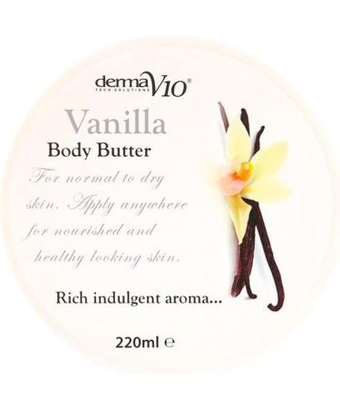 Derma V10 Vanilla Body Butter 220 g - Buy Online on SooperMarket.com