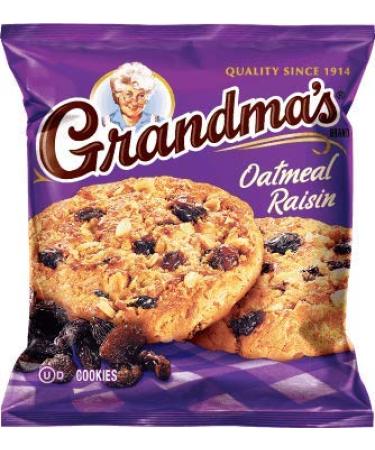 Grandma's Oatmeal Raisin Cookies - 2 Count Pack (Pack of 20) | Delicious Homemade Treats - Buy Online on SooperMarket.com