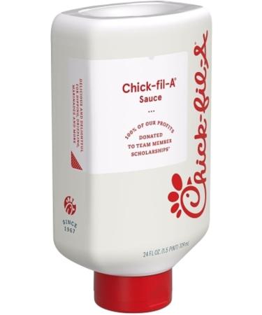 Chick Fil A Original Sauce 24Oz Squeeze Bottles 2 Packs - Resealable Squeezable Containers With MunchMo Power Clip - Buy Online on SooperMarket.com