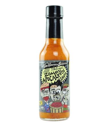 Torchbearer Zombie Apocalypse Ghost Pepper Hot Sauce 142ml