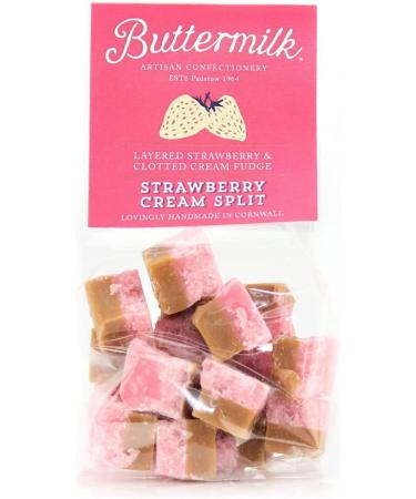 Buttermilk Strawberry Cream Split Fudge 175g - Pack of 4 - Buy Online on SooperMarket.com