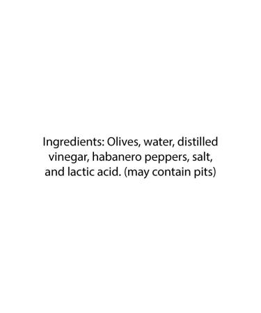 Spicy Habanero Stuffed Large Olives - 32 oz. (2 x 16 oz. Jars) - Buy Online on SooperMarket.com