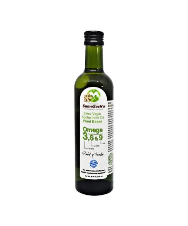 Suma Sach'a - Extra-virgin Sacha Inchi Oil - 8.45 fl oz - Cold-pressed
