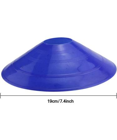 Faxco 50 Pcs Soccer Cones with Holder - Field Cone Markers for Football Training - Outdoor Sports Games Supplies (5 Colors) - Buy Online on SooperMarket.com