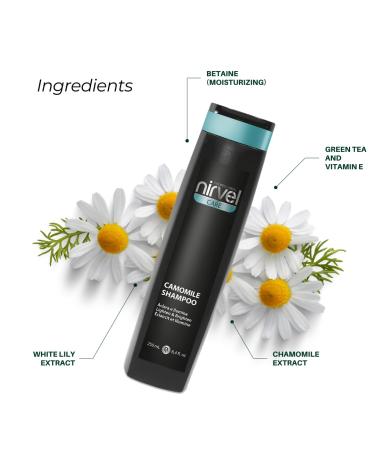 Nirvel Camomile Shampoo - Nourishing Hair Care for All Hair Types | International Shipping - Buy Online on SooperMarket.com