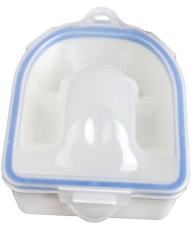 Harilla Professional Nail Soaking Bowl Nail Art Tool Thickened Double Layer Gel Nail Polish Remover Bowl for Nails Spa Blue - Buy Online on SooperMarket.com