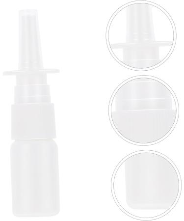 MAGICLULU 200 Pcs Small Bottle Glass Containers Travel Container Squirt Bottle for Hair Waterbottle Eye Patches for Adults Nasal Drip Spray Bottle 10ml Small Empty Bottle White Pe - Buy Online on SooperMarket.com