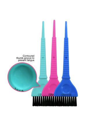 Colortrak Hair Color Remover Wipes (100 count) + 3 Piece Wide Brush Set - Precision Hair Dye & Bleach Application Kit with Moisturizing Aloe Towelettes - Buy Online on SooperMarket.com