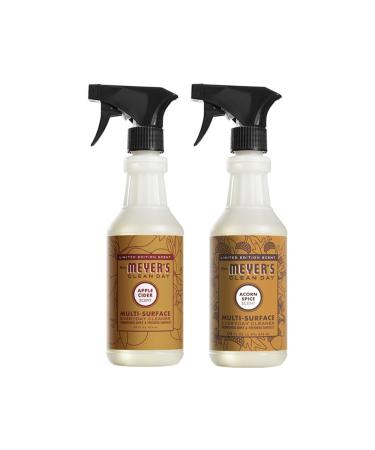 MRS. MEYER'S CLEAN DAY Acorn Spice + Apple Cider Variety 1 Mrs. Meyer's Multi-Surface Cleaner 16 OZ 1 Mrs. Meyer's Multi-Surface Cleaner 16 OZ 1 CT Acorn Spice + Apple Cider
