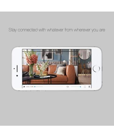 WOONZER Hidden Camera Spy Camera HD 1080P WiFi Alarm Clock Camera with Night Vision/Motion Detection/Loop Recording - Wireless Nanny Cam for Home Security - Buy Online on SooperMarket.com