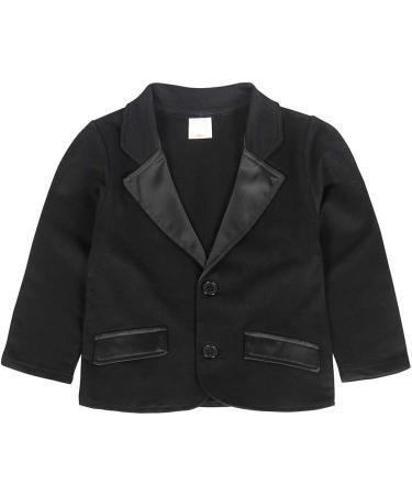 AmzBarley Baby Boys Gentlemans Tuxedo Romper | Long/Short Sleeve Dress Shirt, Pants, Vest, Bowtie | Birthday & Holiday Party Outfit | Black 12-18 Months - Buy Online on SooperMarket.com