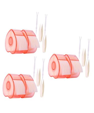Beavorty 6 Rolls Lace Double Eyelid Sticker Eyelid Lifter Strip Hooded Eyelid Lifter Adhesive Eyelid Sticker Adhesive Eye Tape Women Eye Tape with Hat Lifting Belt Double Eyelid Fiber