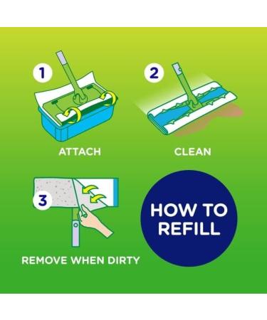 Swiffer Sweeper XL Wet Pad Refills - Open Window Fresh - 12 Ct (Pack of 2) - Buy Online on SooperMarket.com