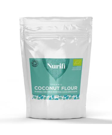 1KG Organic Coconut Flour - By Nurifi - Vegan Gluten Free Soil Association Certified