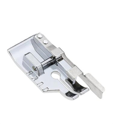 TISEKER 1/4'' (Quarter Inch) Quilting Patchwork Sewing Machine Presser Foot with Edge Guide for All Low Shank Snap-On Singer, Brother, Babylock, Euro-Pro, Janome, Juki, Kenmore, New Home, White, Elna