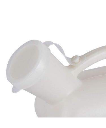 Men's Urinal with Hand held Portable Urine Cup Urinals for Men Thick Firm Portable Urinal Urine Collection(White) - Buy Online on SooperMarket.com