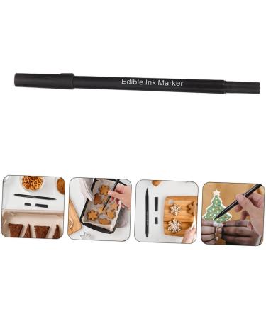 HOLIDYOYO 3pcs Food Coloring Pens Double Sided Edible Metallic Markers Food Shimmering Color Pens for Cookie Cake Cupcake - Buy Online on SooperMarket.com