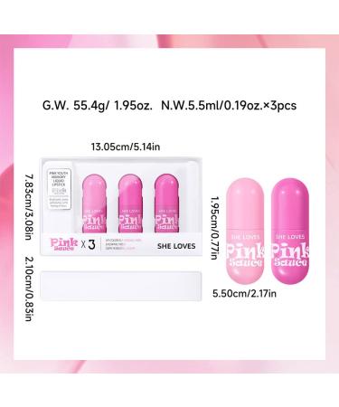 SWETIYOU Lip Stain Set B - Long-Lasting Waterproof Capsule Pills Tint for Women Makeup - Buy Online on SooperMarket.com