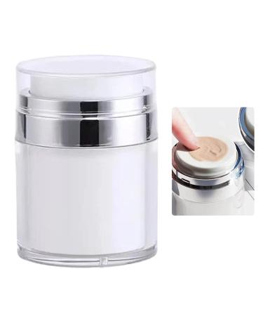 30ml Airless Pump Bottles - 6PCS Refillable Travel Spray Bottles for Toner | Transparent Portable & Reusable - Buy Online on SooperMarket.com