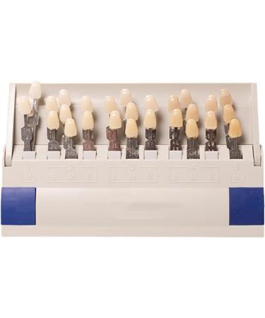 Teeth Shade Guide - 29 Color Whitening Chart for Perfect Smile | Removable Tooth Bleaching Guide - Buy Online on SooperMarket.com