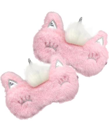 Shop Gatuida 6 Pcs Plush Eye Car Diffuser & Cooling Eye Masks for Kids Adorable Fox Design Perfect for Sleep - Buy Online on SooperMarket.com