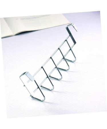 Cabilock Stainless Steel Hooks Door Back Hook Coat Hanger Doors and Windows Tables and Chairs medium Silver - Buy Online on SooperMarket.com