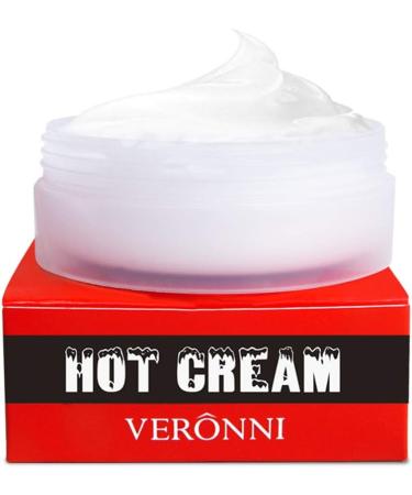 VERONNI Hot Cream - Anti-Cellulite Skin Toning & Slimming Cream for Men & Women - Natural Heating Formula - Buy Online on SooperMarket.com