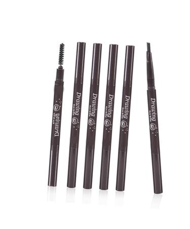 2 1 Anjoize Eyebrow Pen Eyebrow Pencil Waterproof Eyebrow Brush Water Proof To Rotate Makeup Tools