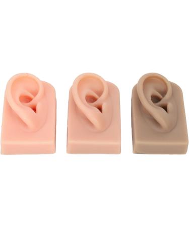 Flexible Reusable Right Ear Model for Piercing Training - Simulated Ear - Buy Online on SooperMarket.com