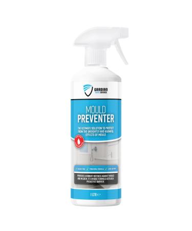 Gardian Mould Preventer Spray - 1 Litre - Powerful Anti Mould Spray to Protect Against Harmful Effects of Mould and Mildew on Various Surfaces - Long-Lasting Fast-Acting Easy to Use Mould Cleaner