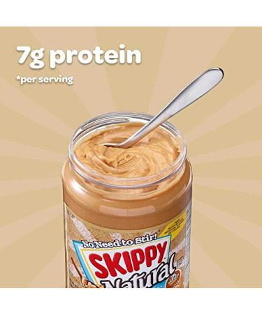 Skippy Natural Creamy Peanut Butter 26.5 oz - Smooth and Delicious - Buy Online on SooperMarket.com