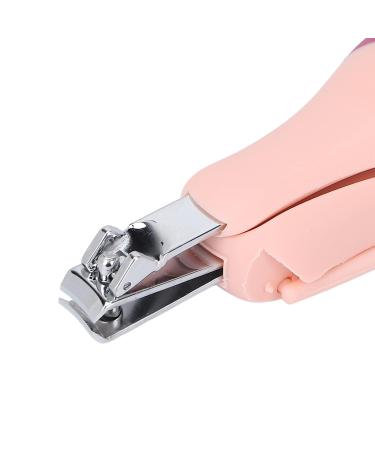 Buy Zoom Nail Clipper with Magnifying Glass - Lightweight Manicure Clipper for Babies & Seniors (Pink) - International Shipping Available - Buy Online on SooperMarket.com