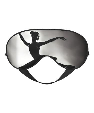 Ballerina Dance Soft Sleep Eye Mask Female Breathable Eye Patch Perfect for Travel and Relaxation