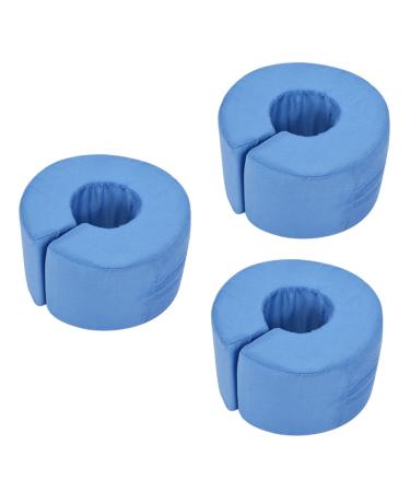 Healeved 3pcs Sponge Mats for Floors Sponge Mattress Twin Pad Foam Ankle Pillow Infant Pillows for Sleeping Sponge Mattress Topper Prone-head Sleep Pillow Hand Rest Pad Manual Baby mediumx3pcs Bluex3pcs