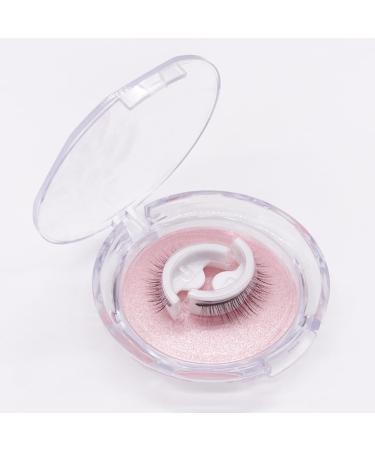 Buy Self Adhesive Waterproof Fake Eyelashes - Reusable Natural Fluffy Lashes (2 Pairs) - Shop Now - Buy Online on SooperMarket.com