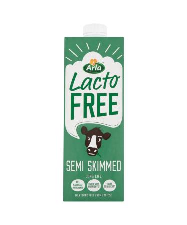 Arla Lactofree Long Life Semi Skimmed Milk 1L x2