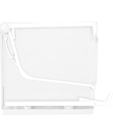 Cotton Roll Dispenser Press Type Holder with 4 Colors Sanitary and Durable (White) - Buy Online on SooperMarket.com