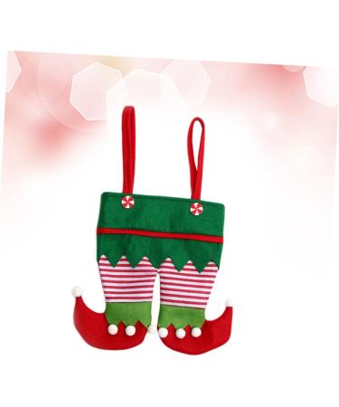 RORPOIR Christmas Candy Bag Santa Claus Goodie Bags Candy Bag for Christmas Bag for Red Handbag Red Medium - Buy Online on SooperMarket.com
