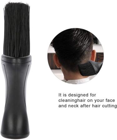 Neck Duster Brush Soft Hair Brush Salon Hairdresser Stylist Hair Cleaning Brush Neck Brush with Handle - Buy Online on SooperMarket.com