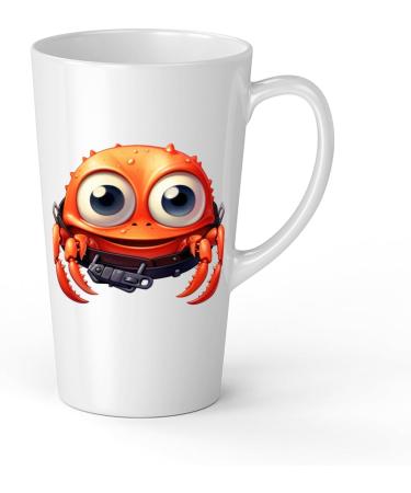 White Ceramic Baby Crab Mug - Large 483 ml Perfect for Hot Chocolate or Milk Fun and Easy to Use - Buy Online on SooperMarket.com