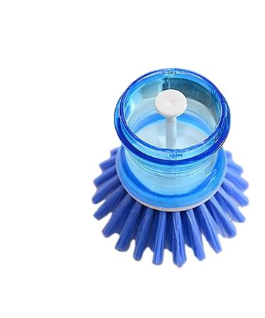 Home Kitchen Washing Tool Plastic Pot Pan Dish Bowl Cleaning Brush Scrubber Blue Nice and Deft