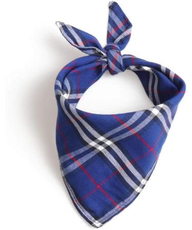 UANOU Dog Bandanas - Triangle Bibs Cotton Scarf in Red Plaid for Small & Medium Puppies | Pet Supplies - Buy Online on SooperMarket.com