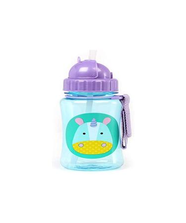 Skip Hop Toddler Sippy Cup with Straw  Zoo Straw Bottle  Unicorn