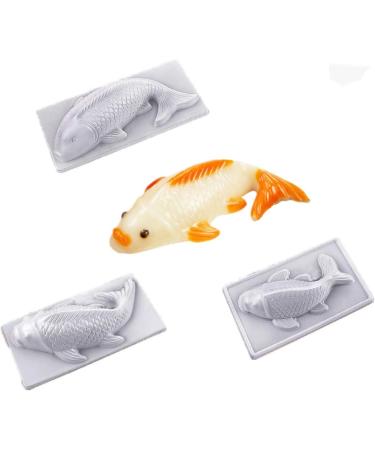 Alipis 10pcs Silicone Molds Fish Chocolate Molds Fish Candy Mold Funny Cake Mold Rice Cake Chewing Gum Pp - Buy Online on SooperMarket.com
