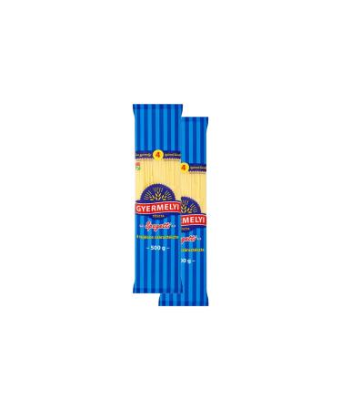 Gyermelyi Spaghetti Pasta 500 g Pack of 2